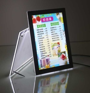tabletop lightbox display
